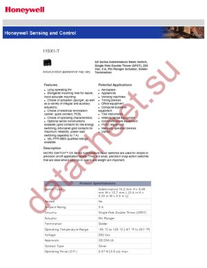 11SX1-T datasheet  